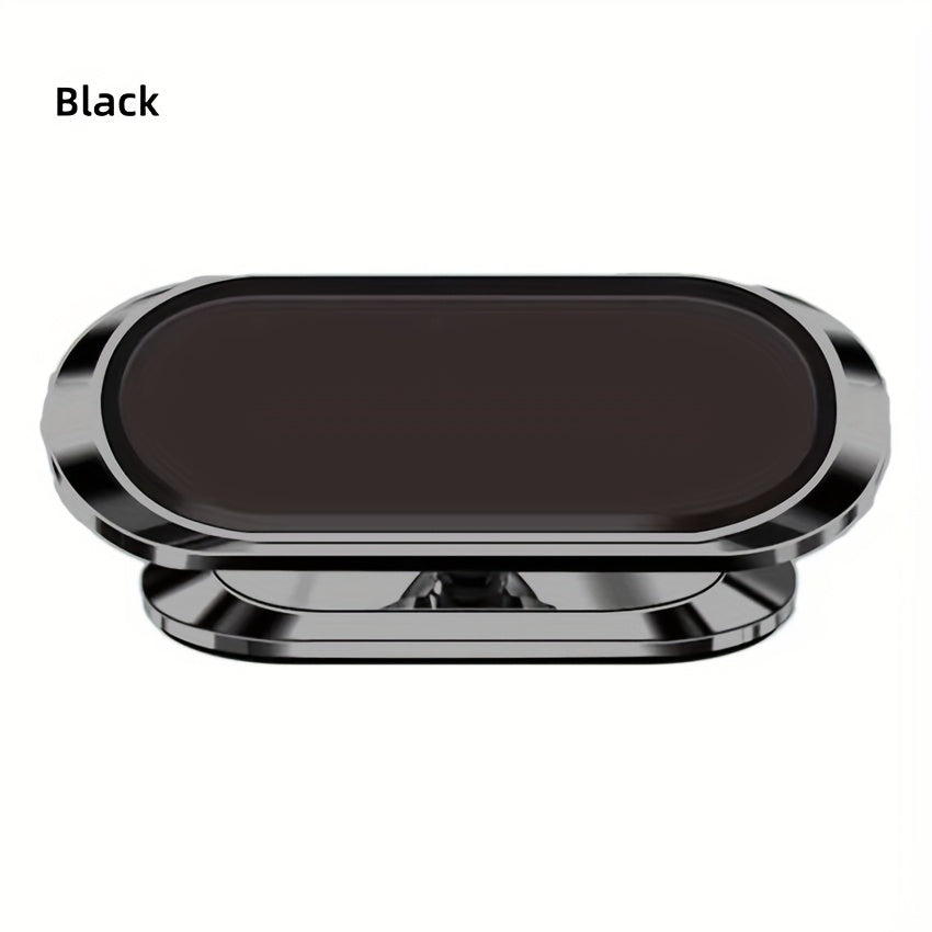 Temu magnetic car phone holder with 360-degree rotatable dashboard stand, universal, multi-functional, and high-end design.