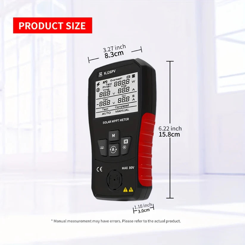 KJ26PV Solar Panel Tester