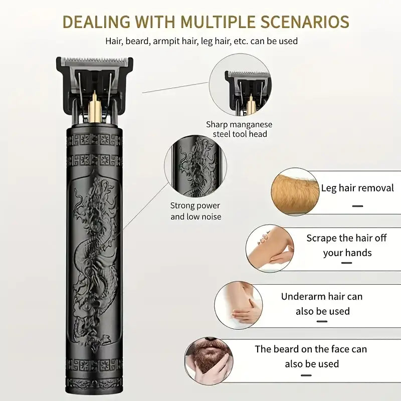 Professional Hair Clippers Set for Men