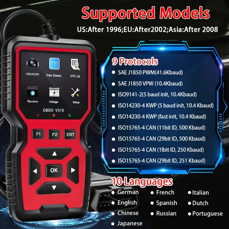 V519 Professional OBD2 Scanner