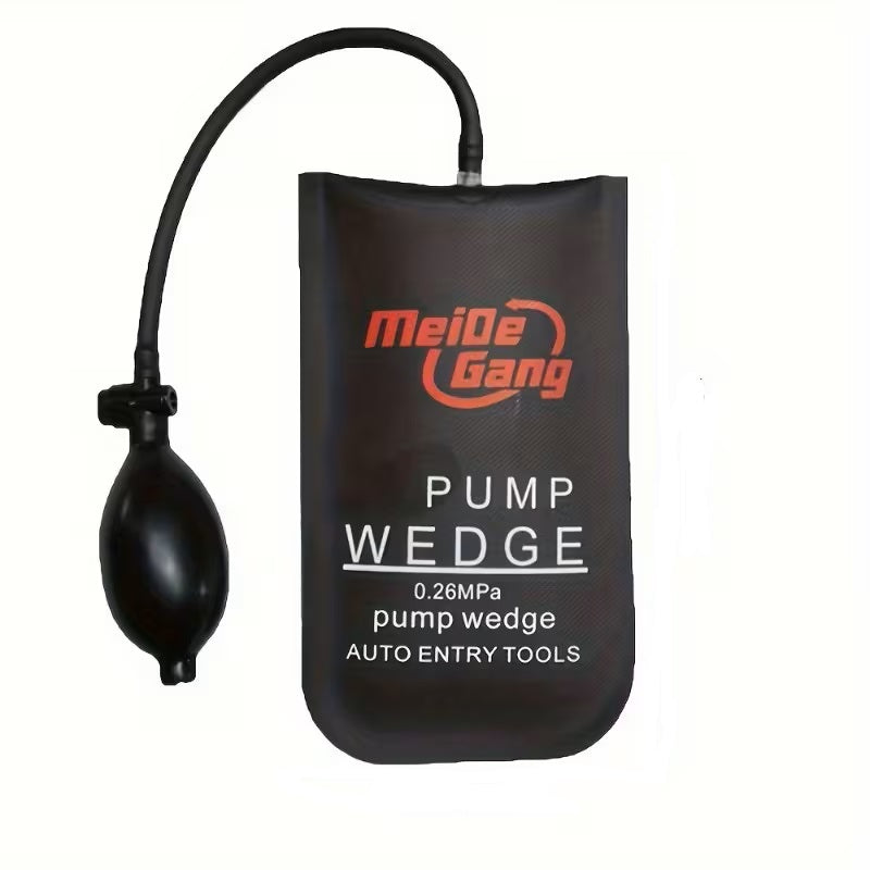 Temu inflatable car airbag emergency unlock tool used to unlock vehicles safely during emergencies.