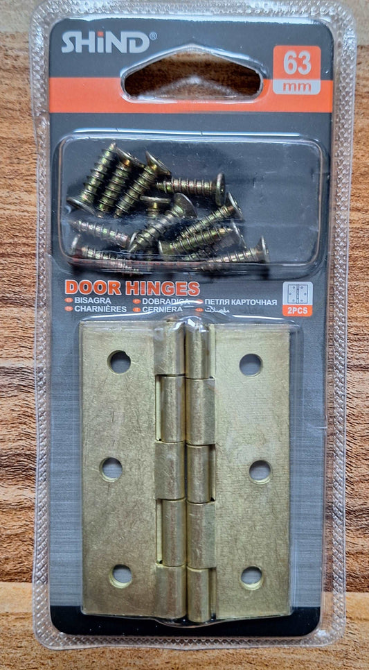 Door Hinges (63mm - 2pcs)