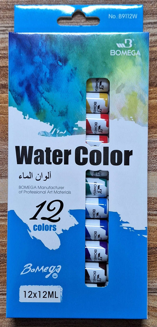 12 Piece Water Colour Set
