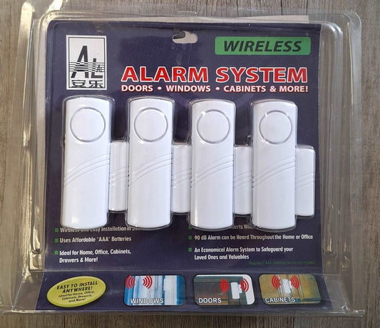 Wireless Motion Detection Alarm System For Doors & Windows