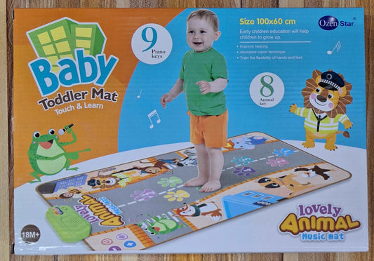 Toddler educational Music Mat - Touch and Learn
