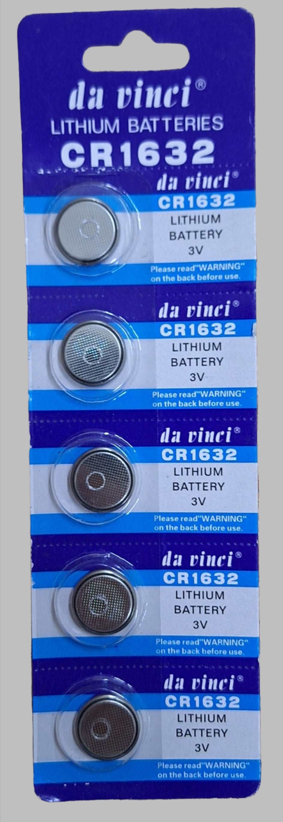 5pc CR1632 3v Lithium Batteries – Little Tokyo SA