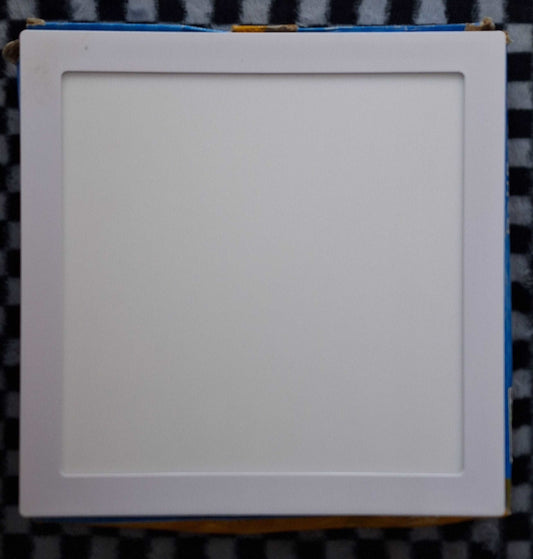 1pc Square LED Panel Light - 30.5x4.3x30.5 cm