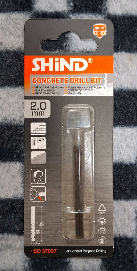 Shind Concrete Drill Bit - 2mm
