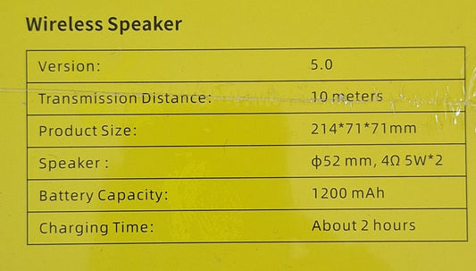 Andowl Wireless Speaker – Premium Sound Anytime, Anywhere