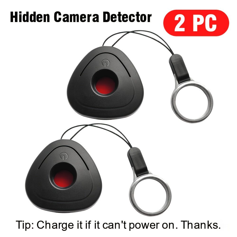Temu portable mini hidden camera detector with compact design for detecting covert cameras and surveillance devices.