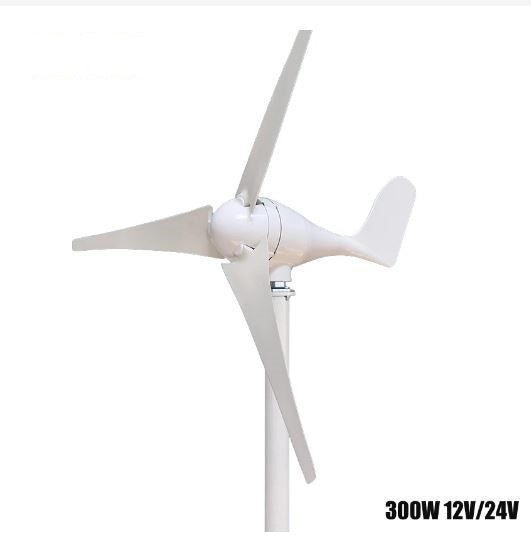 300W 3 Blades 12V Wind Turbine with Charge Controller