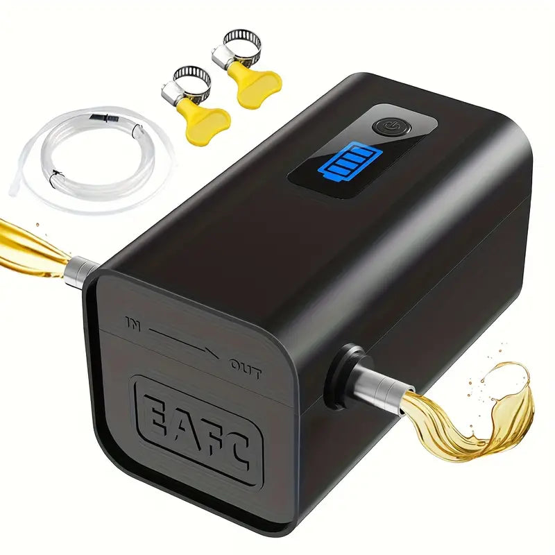 EAFC Portable Wireless oil pump - Easily Transfer Oil/ Crude Oil And Fuel with This Powerful Siphon Tool!