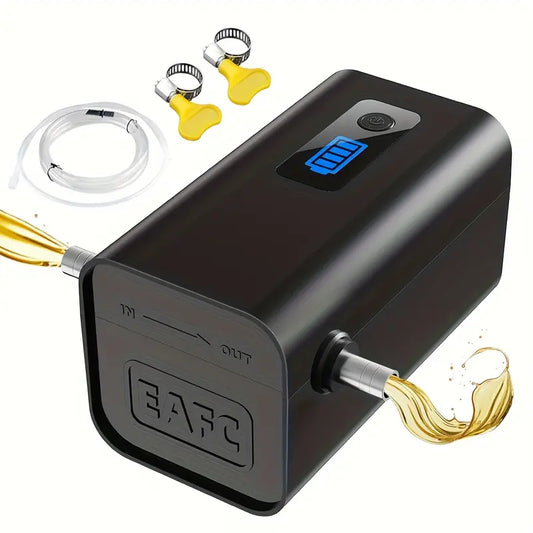 EAFC Portable Wireless oil pump - Easily Transfer Oil/ Crude Oil And Fuel with This Powerful Siphon Tool!