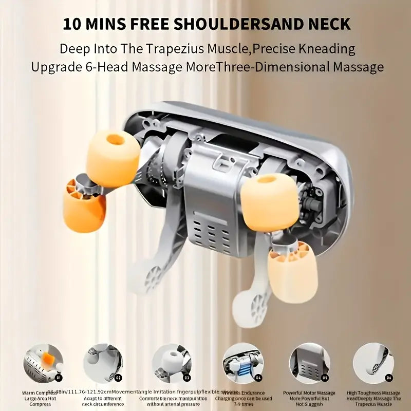 26W Multifunctional Heating Massage Shawl
