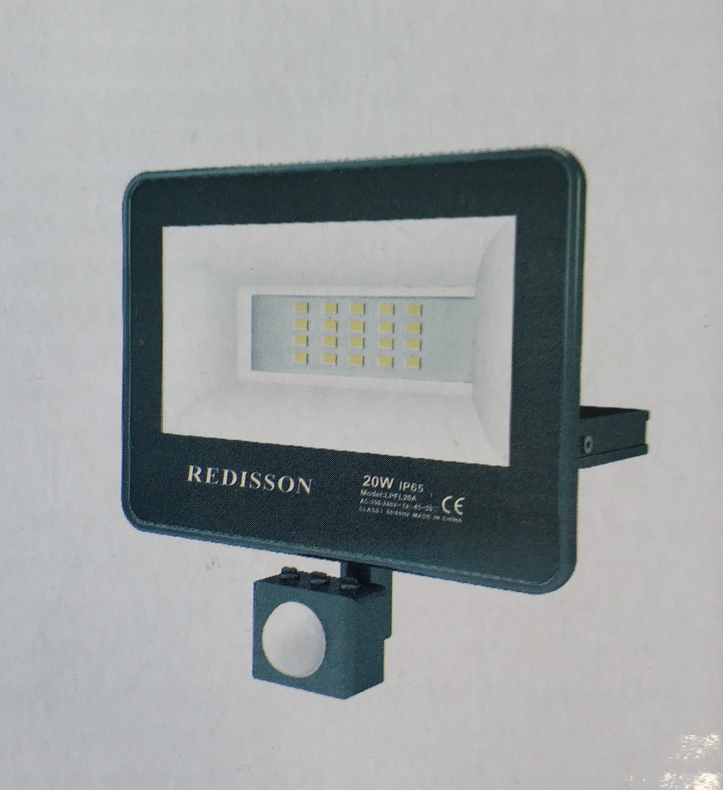 Redisson 20Watt Motion Sensing 220v AC Outdoor LED Flood Light - Electromann SA