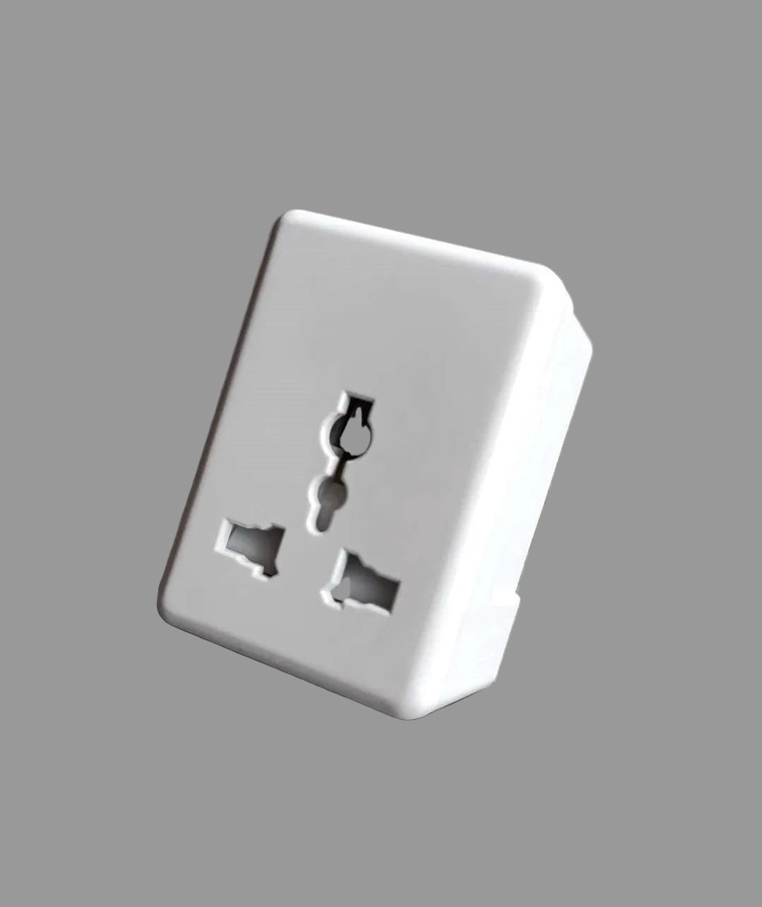 Redisson Universal 15A 3-way travel power adapter with multiple outlets for charging devices simultaneously on the go.