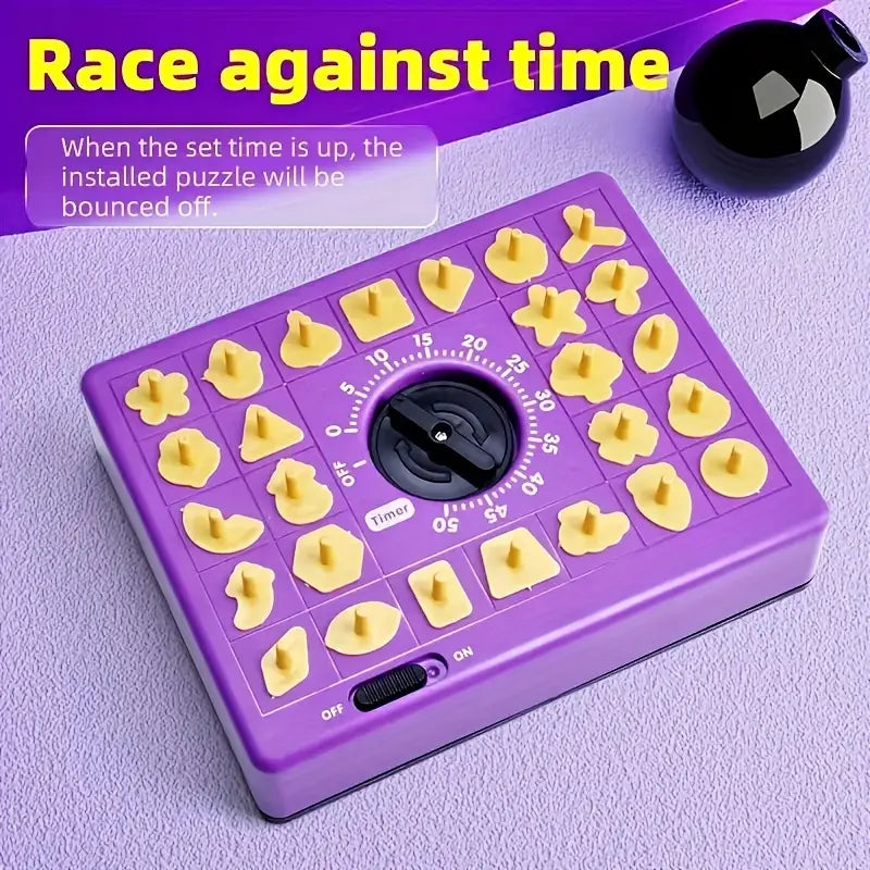 Timing Puzzle Winning Fingers Shape Toy Puzzle Game