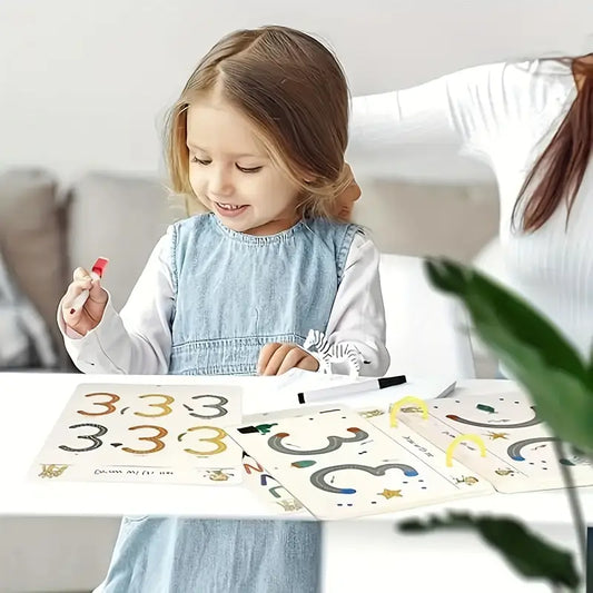 32 pages of Reusable Educational Practice Books