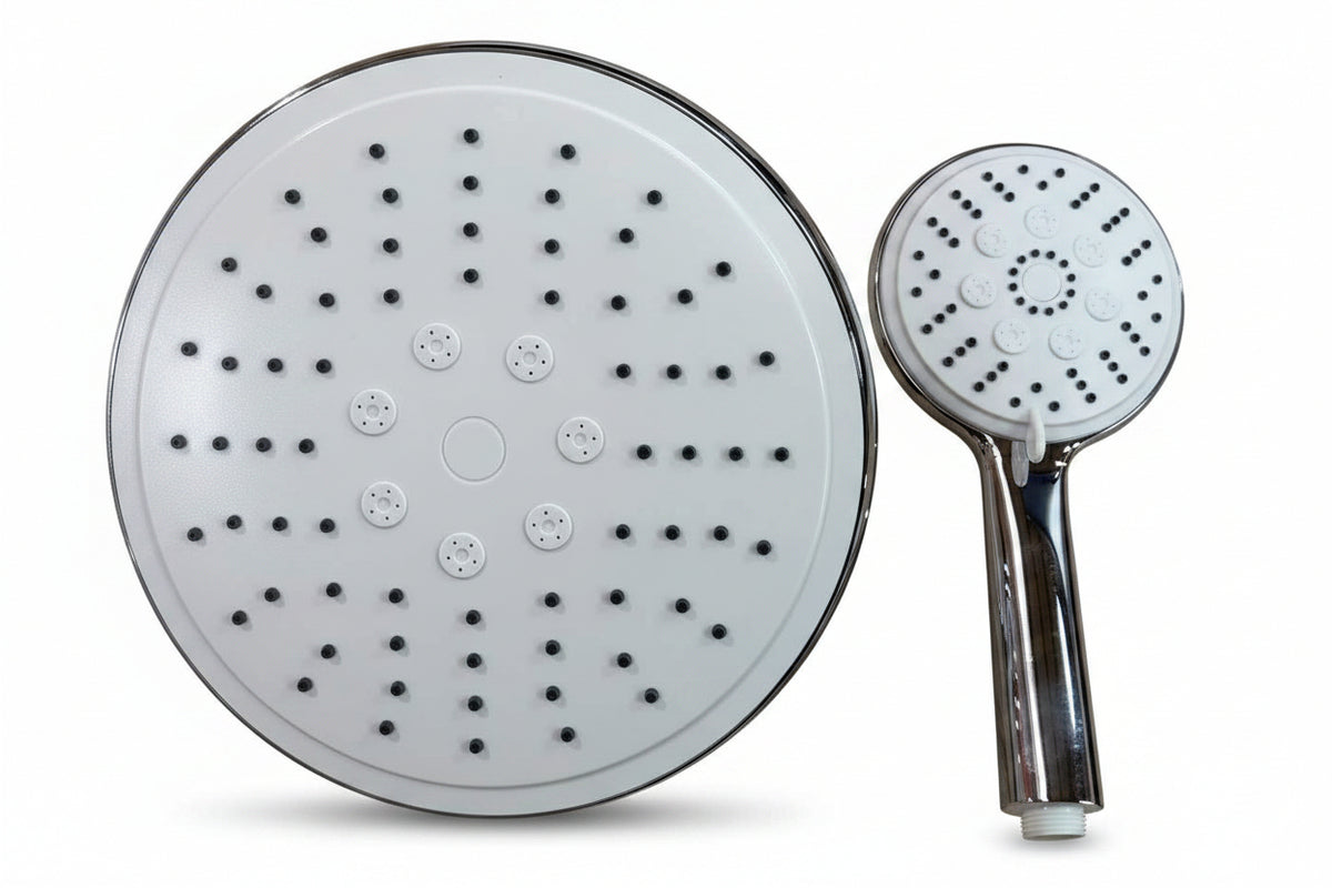 Tokoma high-quality shower head with multiple spray settings, chrome finish, and modern design for a luxurious bathroom upgrade.