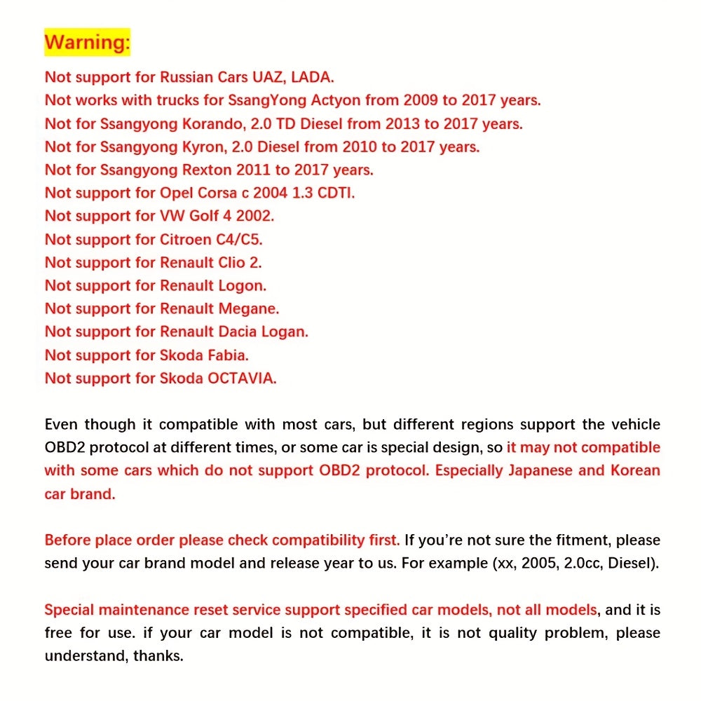 Temu Tucool Racing KDIAG wireless OBD2 car diagnostic tool for full system scan, shown connected to vehicle diagnostic port.