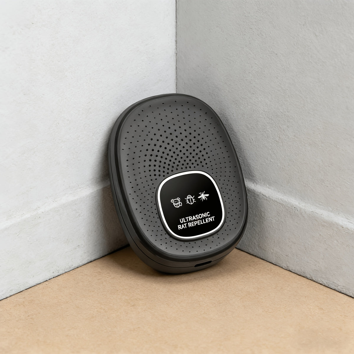 Image of the Temu Q62 Ultrasonic Pest Repeller device designed to repel pests using ultrasonic waves.