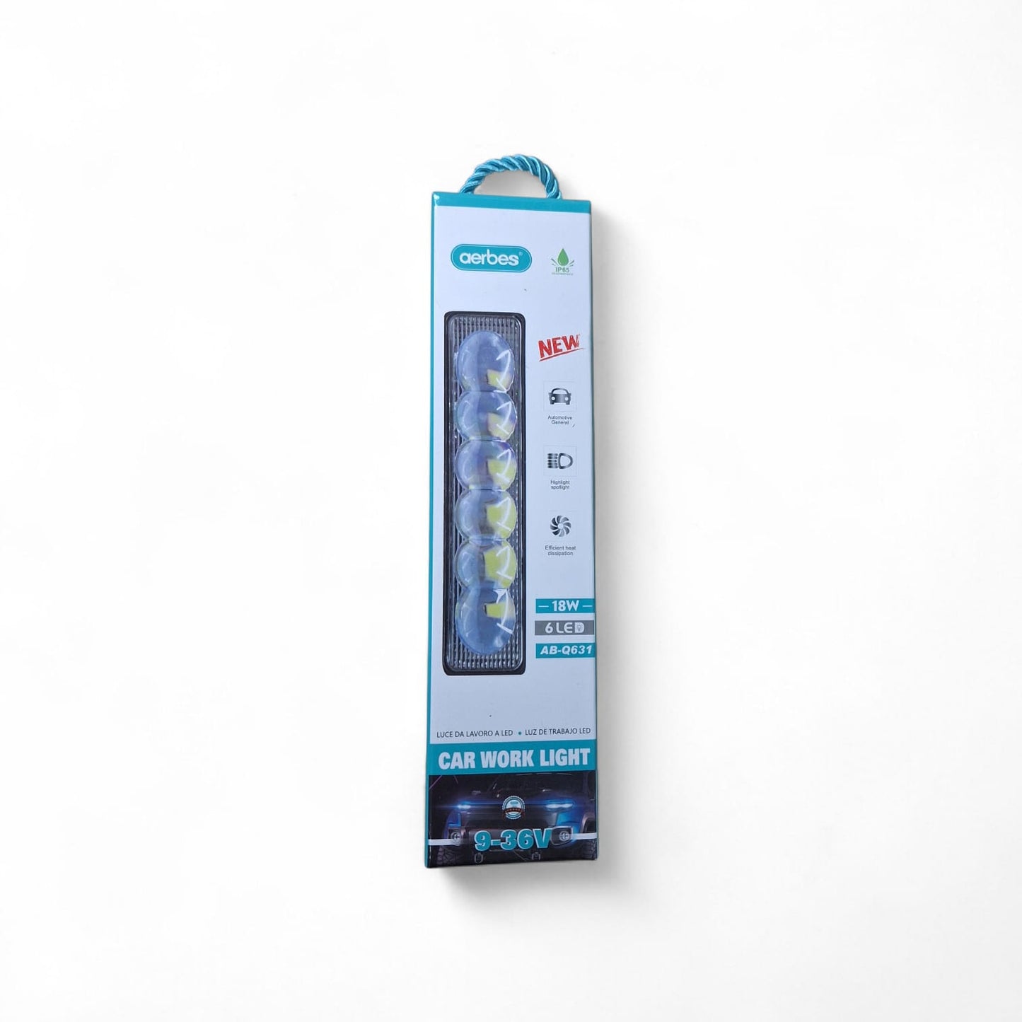 Aerbes AB-Q631 18W 6 Bead 5D 35MM 24V All Aluminum - Little Tokyo SA