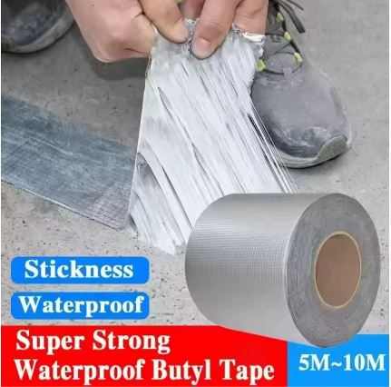 High Temperature Resistant Waterproof Aluminum Butyl Tape - Electromann SA