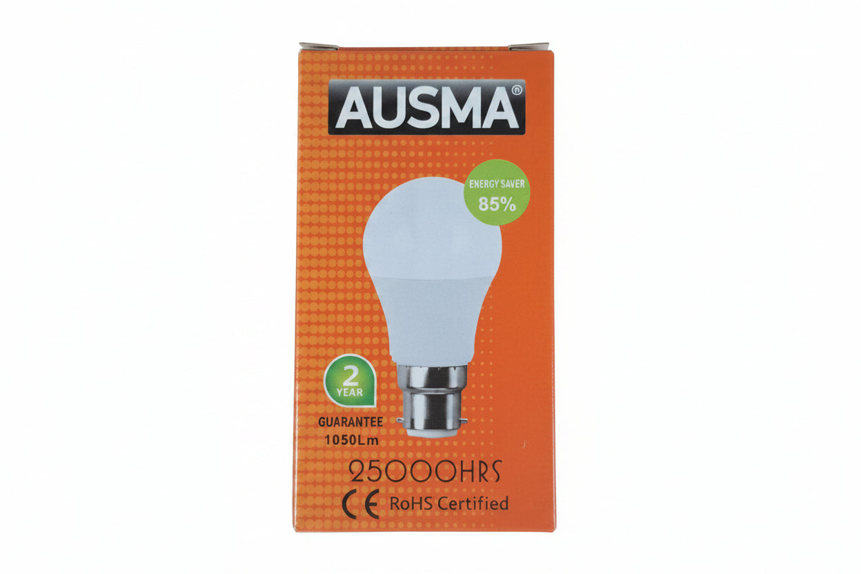 Ausma 12W B22 25000Hrs Energy Saver Bulb