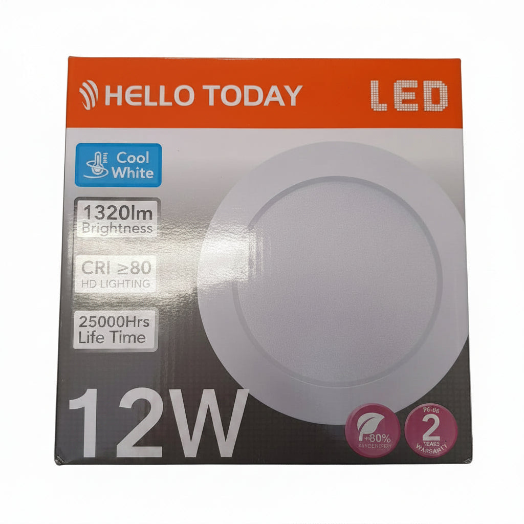 Hello Today 25W Cool White Round Light - Little Tokyo SA