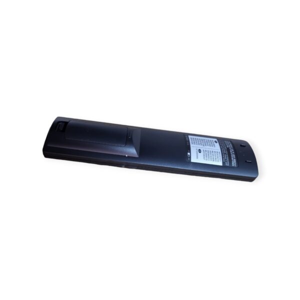 Super Electronics Aerbes AB-YK01 universal TV remote control compatible with LG and most TVs, featuring a sleek design and multiple control buttons.