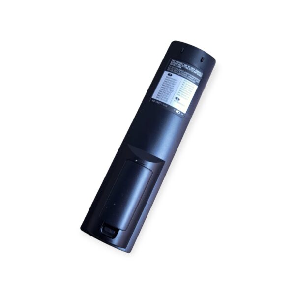 Super Electronics Aerbes AB-YK01 universal TV remote control compatible with LG and most TVs, shown in a sleek black design.