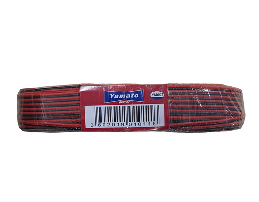 Yamato Red & Black Speaker Wire - Approximately 90 meters