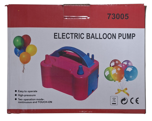 “Electric Balloon Pump AC 220V-240V, 600W – Efficient, High-Powered Balloon Inflator for Parties and Events” Electric Balloon Pump AC 220V-240V, 600W – Efficient, High-Powered Balloon Inflator for Parties and Events