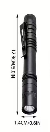1 Piece Uv Black Light Flashlights With Clip - 395Nm