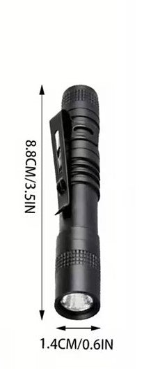 1 Piece Uv Black Light Flashlights With Clip - 395Nm
