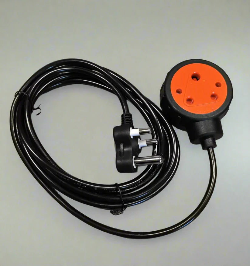 Redisson AOK-12A 3Meter 250v 10amp Extension Cord With Two-Way Multi-Plug