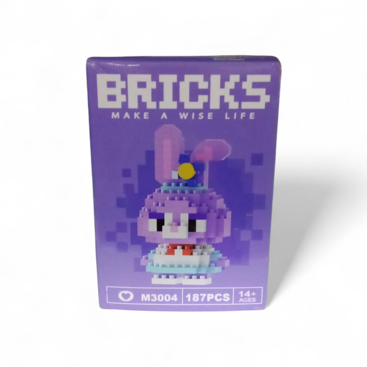 ET Constructable Bricks featuring colorful cartoon character StellaLu, shown assembled with vibrant plastic building blocks.