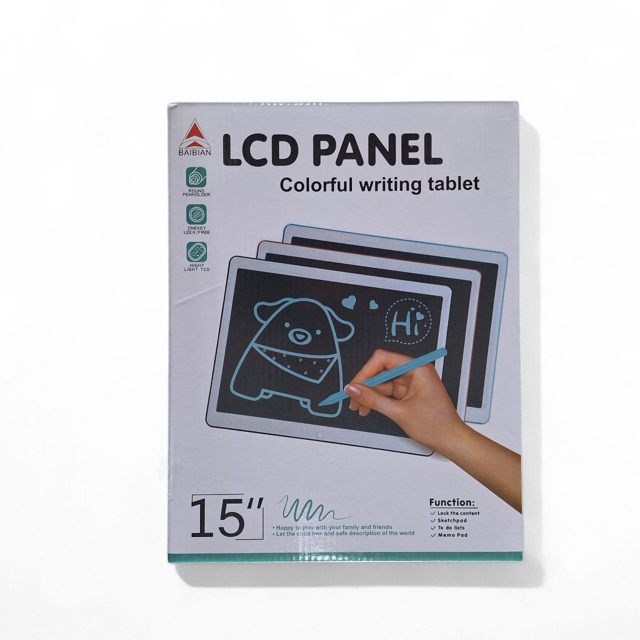 15" Colorful LCD Writing Tablet