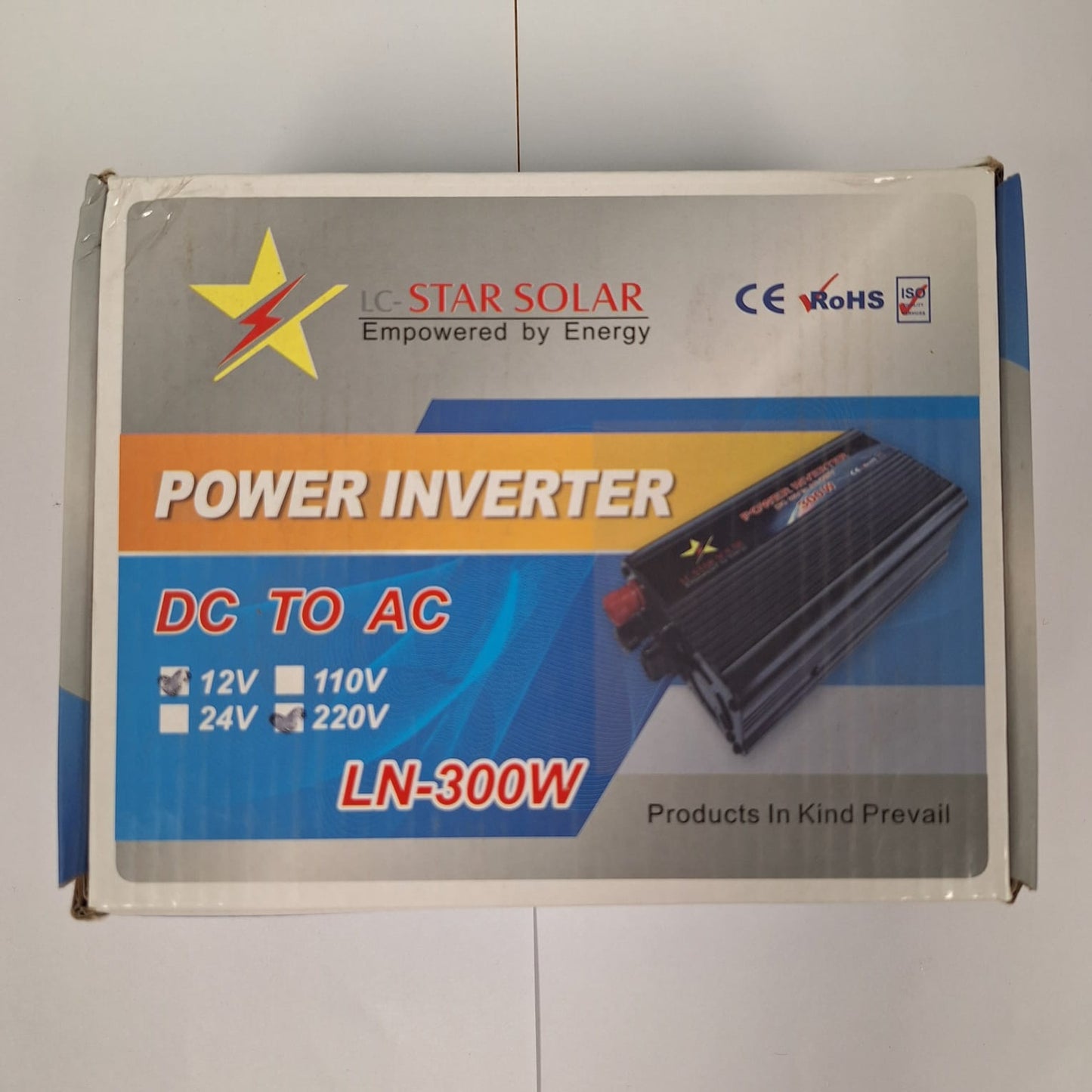 Star solar 300W DC 12V to AC 220V Power Inverter