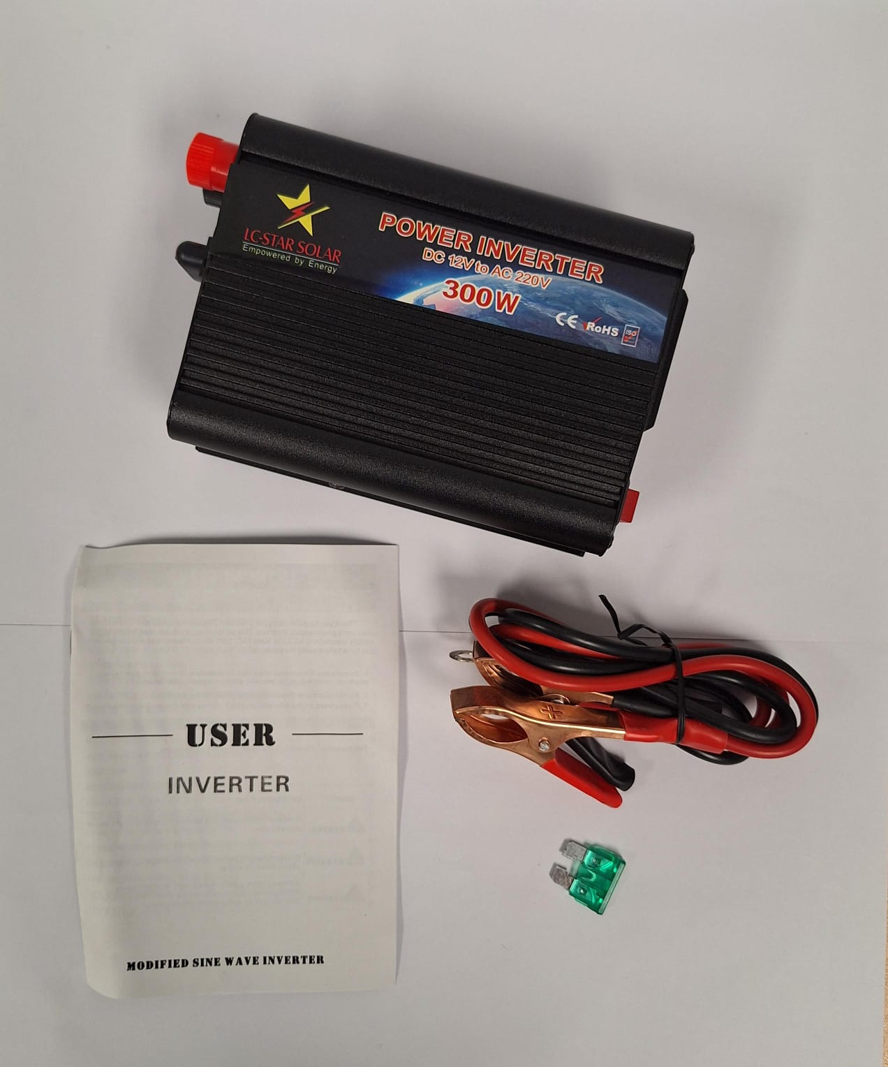 Star solar 300W DC 12V to AC 220V Power Inverter