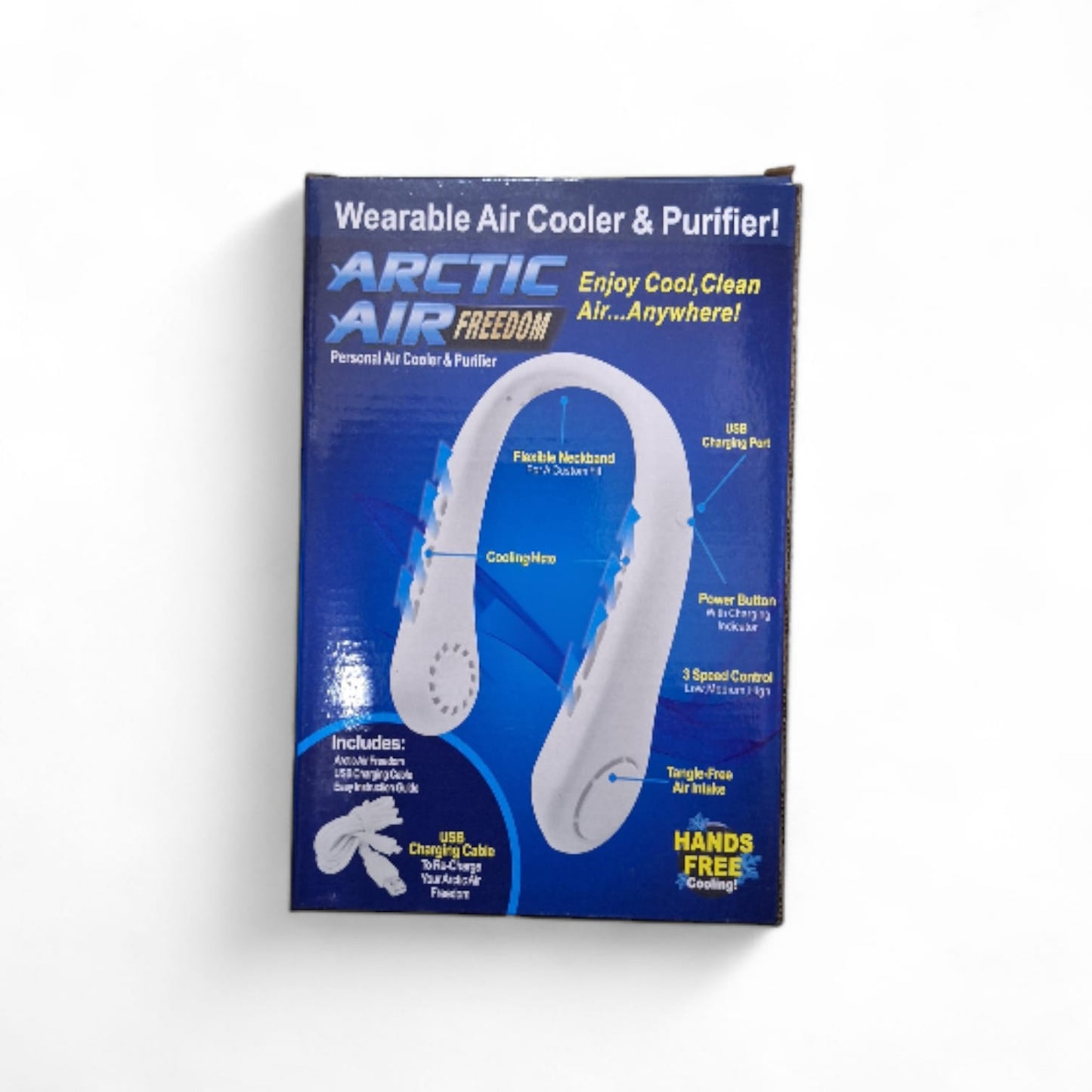 1pc Arctic Air Freedom Wearable Air Cooler & Purifier