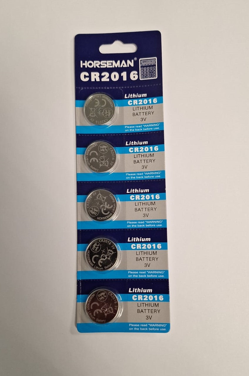 5pc CR2016 3v Lithium Batteries