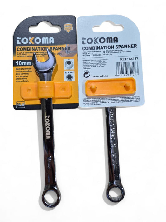 Tokoma 10mm Chrome-Vanadium Combination Spanner