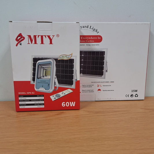 MTY SPX-E2 60Watt Solar LED Outdoor Floodlight
