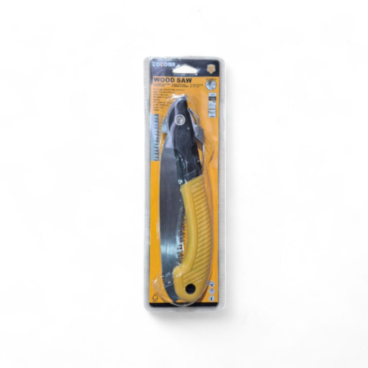 Tokoma high quality wood saw with a wooden handle and sharp blade, ideal for precise woodworking and carpentry projects