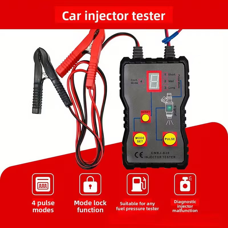 Temu automotive fuel injector testing and cleaning tool, injector tester for diagnosing and maintaining fuel injectors.