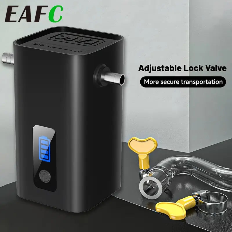 EAFC Portable Wireless oil pump - Easily Transfer Oil/ Crude Oil And Fuel with This Powerful Siphon Tool!