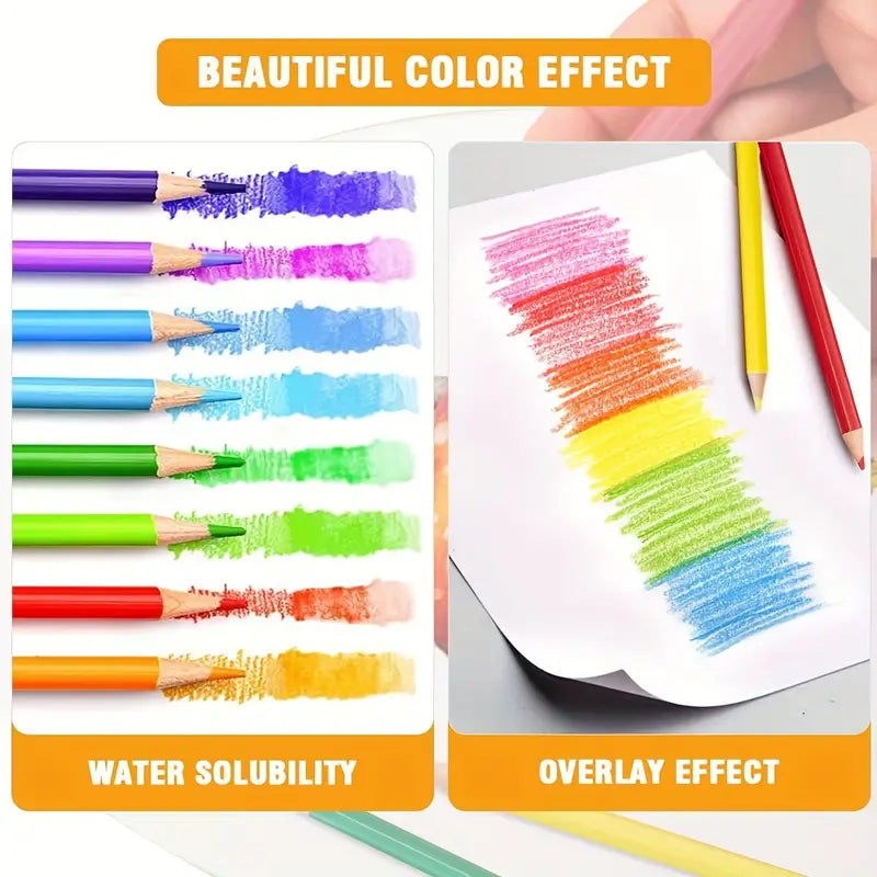 48pc Kalour Professional Watercolor Pencils Set - Little Tokyo SA