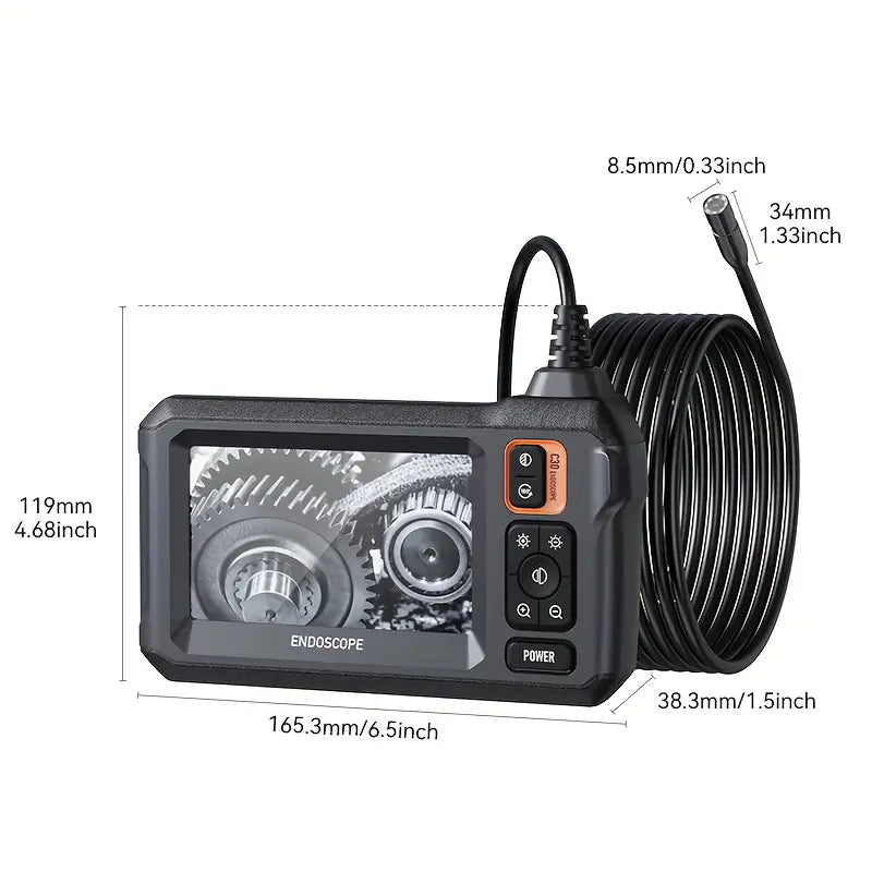 INSKAM High-definition 1Meter Digital Endoscope Industrial Endoscope 8mm Inspection Camera