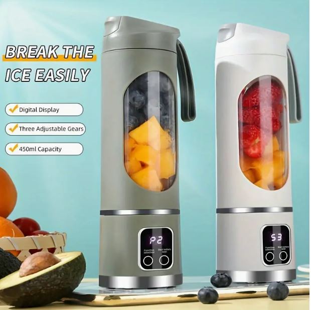 USB Rechargeable Portable Juicer/Mini Blender/Mini Ice Crusher - Little Tokyo SA